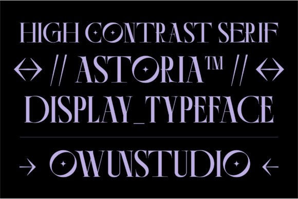 Ao Astoria Font: Elevating Small Business Branding