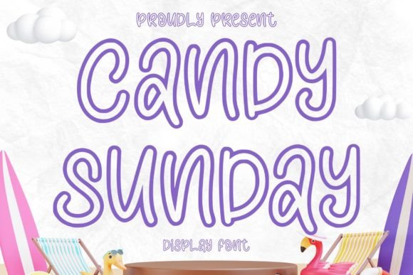 Candy Sunday Font: A Display Typeface for Bold Campaigns