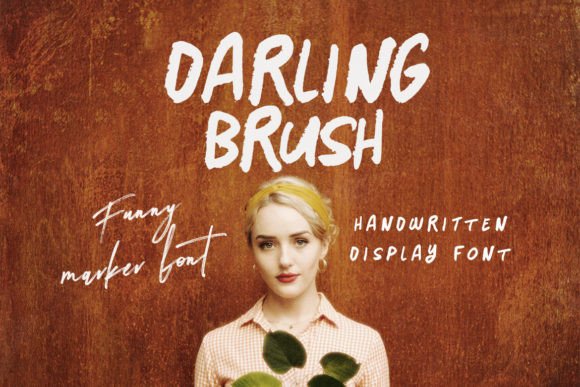 Darling Brush Font: A Fresh Typeface for Branding