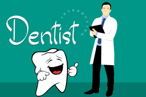 Dentist Font: Elegant Handwritten Style for Business Branding