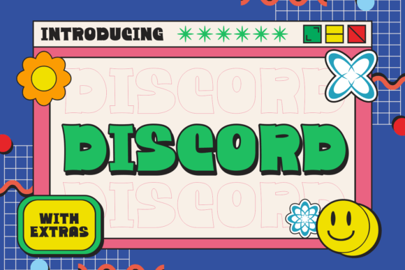 Discord Font: Bold Vintage Display for Web Design