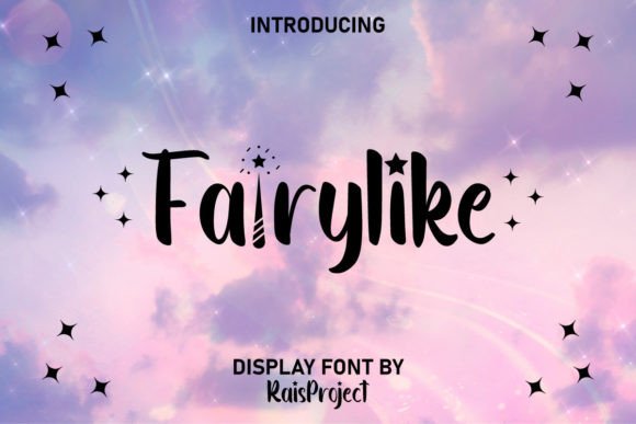 Fairylike Font: Whimsical Typography for Handmade Products
