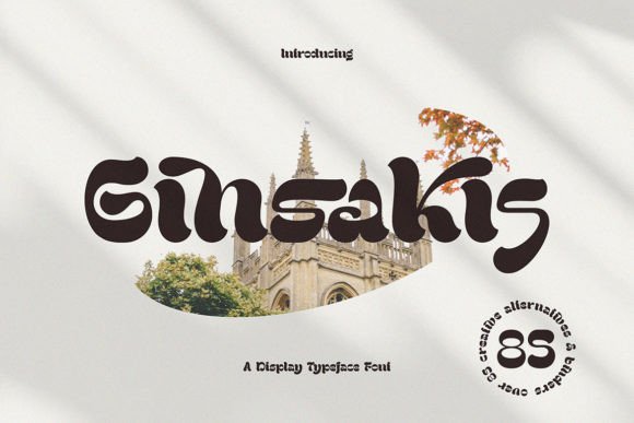 Ginsakis Font: Elevating Digital Brand Identity