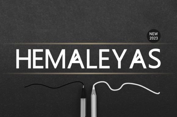 Hemaleyas Font: Elevating Campaign Visuals