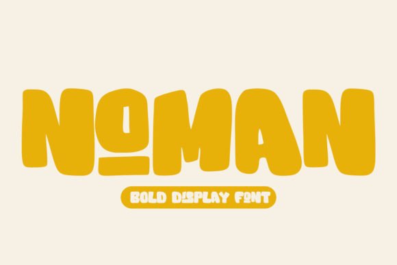 Noman Font: Bold Retro Charm for Handmade Labels