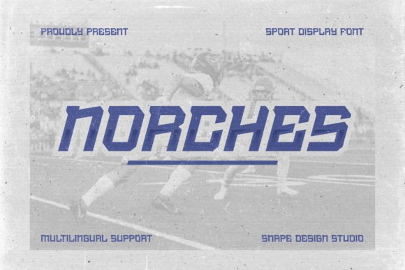 Norches Font: A Bold Display Typeface for Editorial Impact