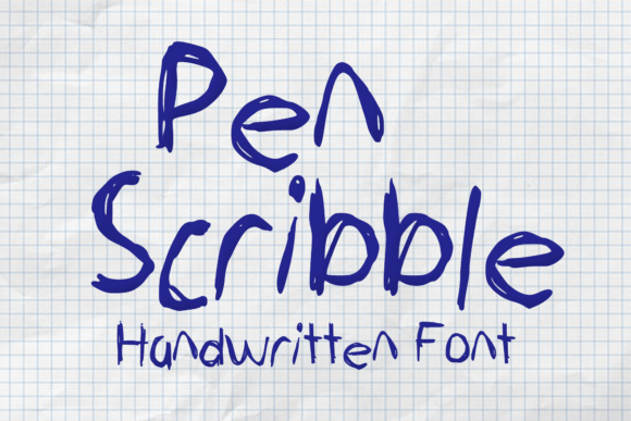 Pen Scribble Font: Authentic Branding for Small Business