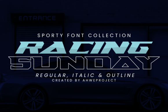 Racing Sunday Font: High-Impact Display Typography for Marketers