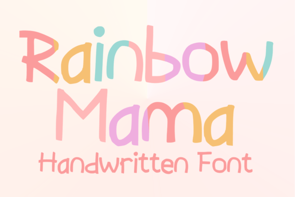 Rainbow Mama Font: Playful Typography for Digital Campaigns