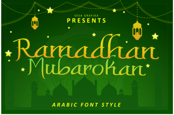Ramadhan Mubarokan Font: A Web Designer’s Layout Test