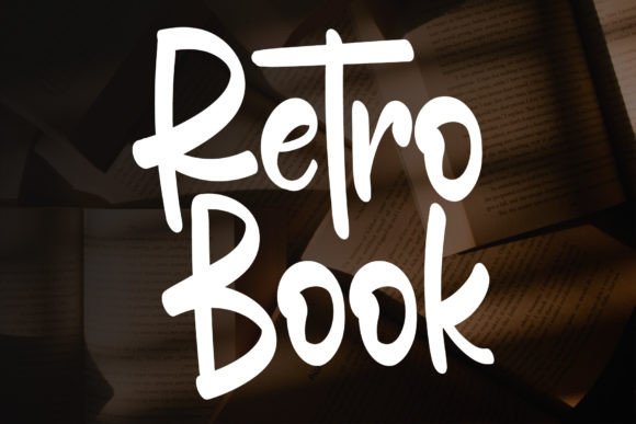Retro Book Font: Adding Handwritten Charm to Branding