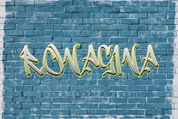 Ronagina Font: Graffiti Style for Digital Campaigns