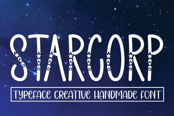 Starcorp Font: A Sweet Display Typeface for Editorial Design