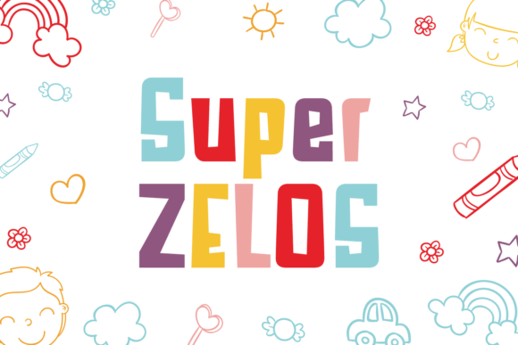 Super Zelos Font Review: Playful Display Type for Campaigns