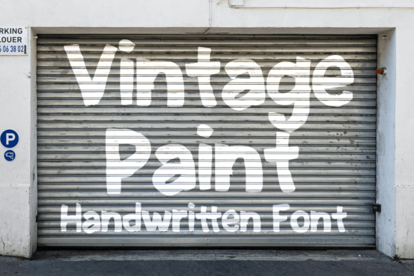 Vintage Paint Font: Elevating Editorial Design