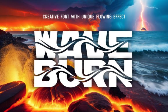 Wave Burn: A Designer’s Take on This Display Font