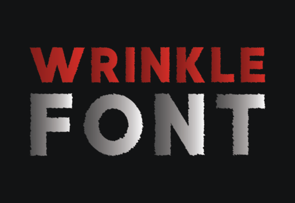 Wrinkle Font: A Quirky Display Typeface for Branding